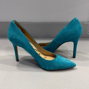 Sam Edelman Turquoise Pumps, size 7